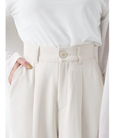 earth music&ecology タックストレートパンツ