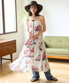 UNFILO 【Lee Izumida×UNFILO】プリント キャミワンピース