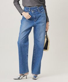 ICB L 【CLASSY.1月号掲載・洗える】ウォーターリサイクルデニム カーブパンツ