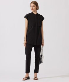 ICB L 【接触冷感・UVカット・撥水・洗える】 プルーフ4WAYタフタ ブラウス