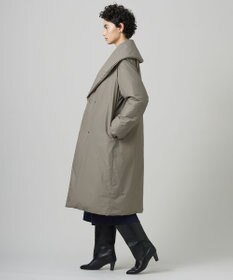 ICB L ADSダウン ショールカラーコート