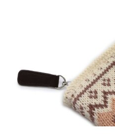 Mother garden マザーガーデン ふわんこ ニットポーチ 12cm×15cm