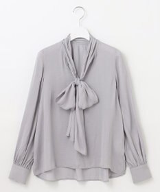 Feroux 【洗える】リボンタイ ブラウス