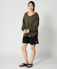 OP／FILA 【RUSTY】ミニ裏毛プルパーカー付き4点セット水着