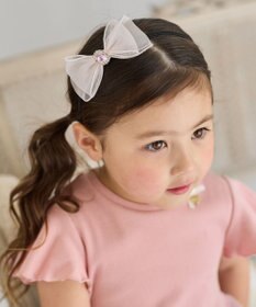 ANY KIDS リボン×ビジューカチューシャ