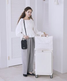 Maison de FLEUR リボン付きマルチショルダーバッグ