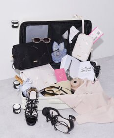 Maison de FLEUR リボン付きマルチショルダーバッグ