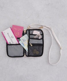 Maison de FLEUR リボン付きマルチショルダーバッグ