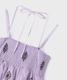 GRACE CONTINENTAL カットワークマキシドレス