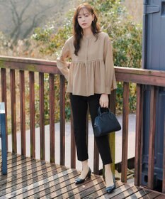 Tiaclasse L 日本製サーラドライ・テーパードパンツ