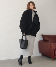 WEGO 【2025年秋冬新作アイテム/ユニセックス着用ITEM/SMLサイズ展開】ボアブルゾン