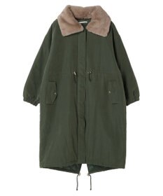 Green Parks ・ＥＬＥＮＣＡＲＥ　ＤＵＥ　中綿モッズロングコート
