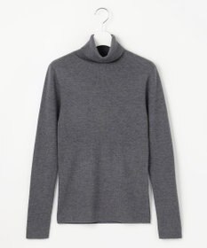 23区 【Oggi1月号/CLASSY.11月号掲載】ウーステッドウール リブタートルネック ニット