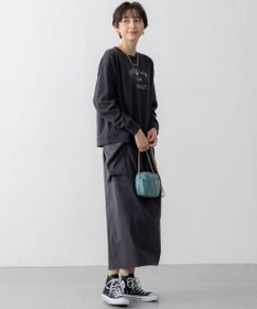 23区 【洗える】コットンテリー ロゴ スウェット