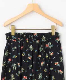 組曲 S 【先行予約】クラッシックフラワープリント フレアスカート