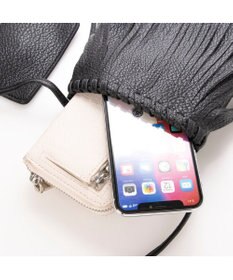 UNBILLION cachecache フリンジディテールスマホショルダー