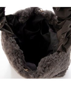 UNBILLION カシュカシュ cachecache / フリルハンドルボアトート