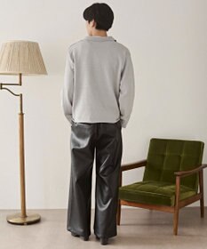 WEGO スキッパーニットポロ