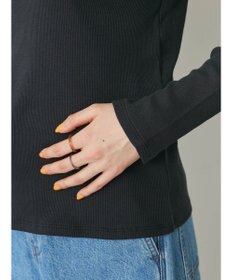 CRAFT STANDARD BOUTIQUE フリルテープリブカットプルオーバー
