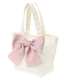 Maison de FLEUR EC限定 リボンキャンバストートバッグ