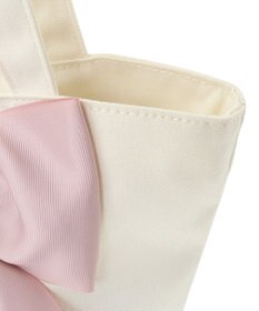 Maison de FLEUR EC限定 リボンキャンバストートバッグ