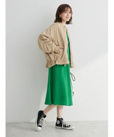 Green Parks 袖ギャザーＭＡー１ブルゾン