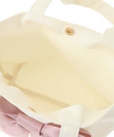 Maison de FLEUR EC限定 リボンキャンバストートバッグ