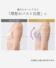 BRADELIS New York 【BRADELIS New York/ 育乳補整ブラ・STEP2 寄せる】ナオミステップ2ブラ25A1 補正下着 ブラジャー 谷間メイク