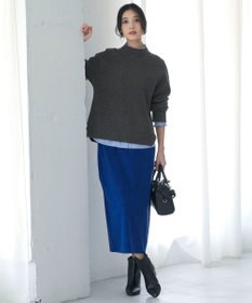 ANY SIS S CICA加工 ニット タイト スカート