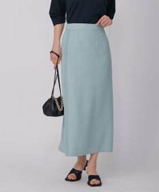 ICB 【WEB限定カラーあり・洗える】 FluidBackSatin スカート