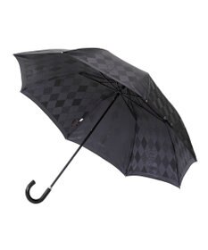 槇田商店 monotone アーガイル ブラック 折りたたみ傘