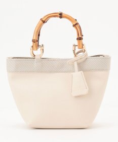 23区 バンブーハンドル ミニ ショルダーバッグ