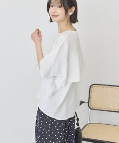 AMERICAN HOLIC 【先行予約】【WEB限定】バックフリル半袖プルオーバー