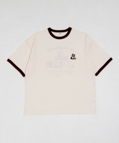 WEGO ワンポイント刺繍リンガーT（SS）