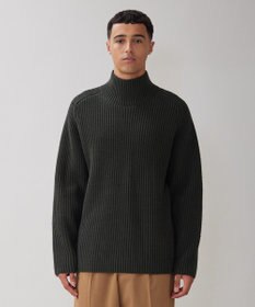 UNFILO MENS バルキー タートルネック ニット