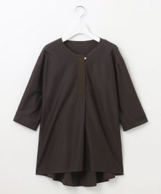 自由区 L 【カタログ掲載・洗える】リヨセルコットンツイル ブラウス