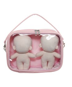 WEGO 【痛バ＆推し活グッズ】PUマルチWAYぬいポーチ