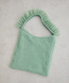 Green Parks ・ＱＵＯＮ　フリルニットワンショルダー