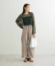 Green Parks ・ＳＵＧＡＲ　ＳＰＯＯＮ　フラワーメッシュプルオーバー