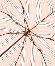 MOONBAT POLO RALPH LAUREN(ポロ ラルフローレン) 折りたたみ傘 ソフトストライプ ポロポニー ワンポイント