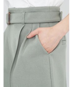 earth music&ecology ベルト付きショートパンツ