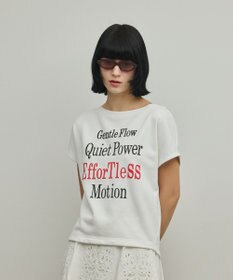 GRACE CONTINENTAL ルーズロゴTシャツ