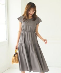 Feroux 【洗える】ドロストデザイン ワンピース