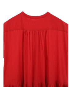 CRAFT STANDARD BOUTIQUE インド綿フレンチスリーブワンピース