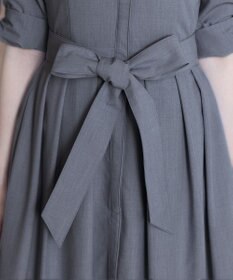 Tiaclasse 【洗える】シャツワンピース