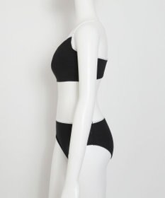 WEGO 【ブラトップ＆ショーツセット】Liliane　Ciel　フェザーラメ