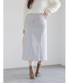 Te chichi メルトンジャージートラペーズスカート