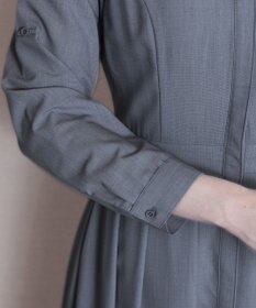 Tiaclasse 【洗える】シャツワンピース