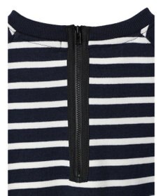 AMERICAN HOLIC バックＺＩＰロゴ刺繍ポンチチュニック