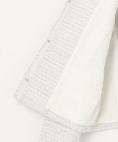 組曲 S 【KUMIKYOKU NAVY】ラメループモールツイード ジャケット